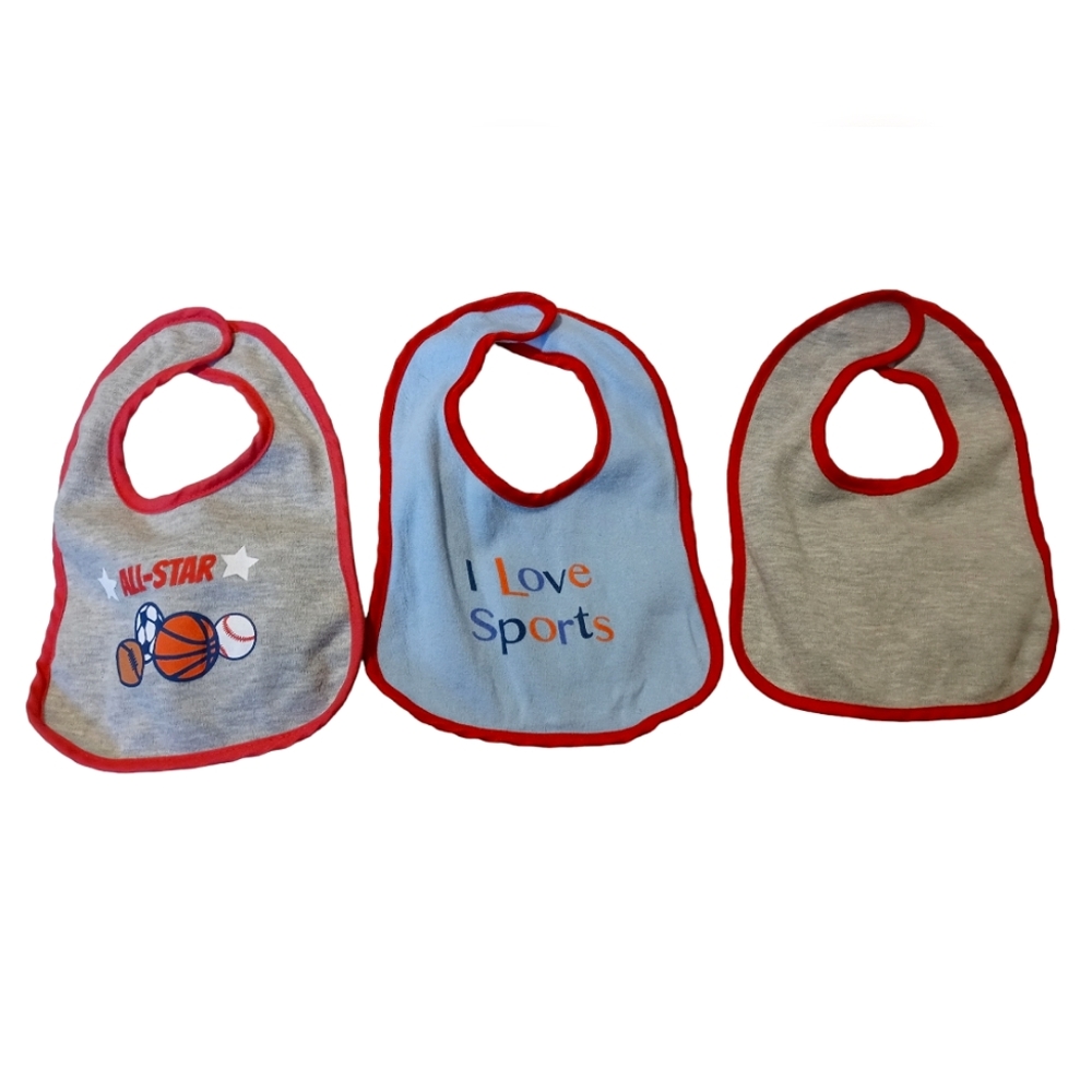 2/$15 So' Dorable Bib Set